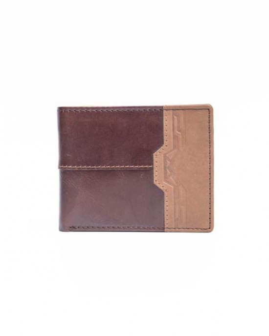 Men's Wallet in Stylish Combinations - Brown & Tan - 1010 Men's Wallet in Stylish Combinations - Brown & Tan - 1010