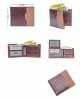 Men's Wallet in Stylish Combinations - Brown & Tan - 1010 Men's Wallet in Stylish Combinations - Brown & Tan - 1010