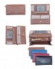 Women's Wallet - Black, Red, Garter Blue or Tan - 1106 Women's Wallet - Black, Red, Garter Blue or Tan - 1106