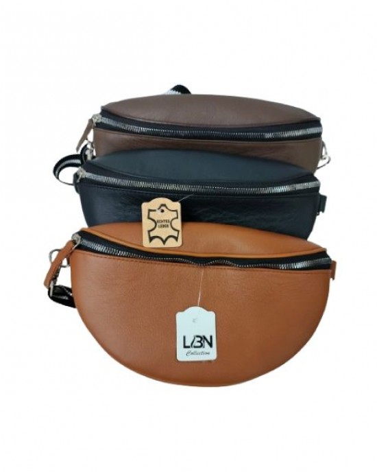 Waist Bag - Tan or Brown - 3007 Waist Bag - Tan or Brown - 3007