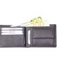 Horizontal Men's Wallet - Black - 1020 | RFID Protection Horizontal Men's Wallet - Black - 1020 | RFID Protection