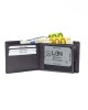 Horizontal Men's Wallet - Black - 1020 | RFID Protection Horizontal Men's Wallet - Black - 1020 | RFID Protection