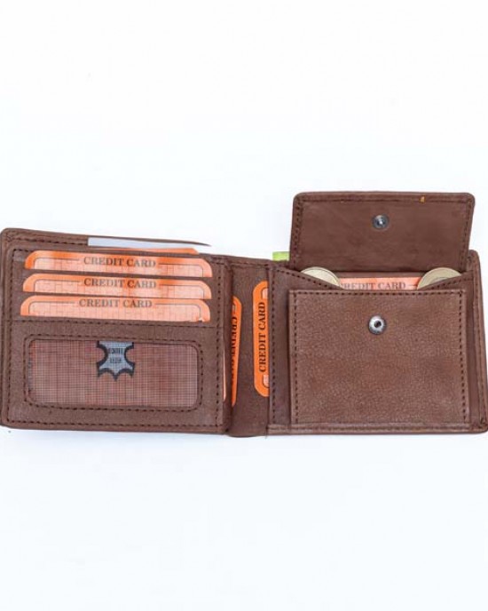 Horizontal Men's Wallet - Black or Brown - 1008 Horizontal Men's Wallet - Black or Brown - 1008
