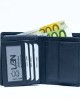 Vertical Men's Wallet  - Black - 1030 | RFID Protection