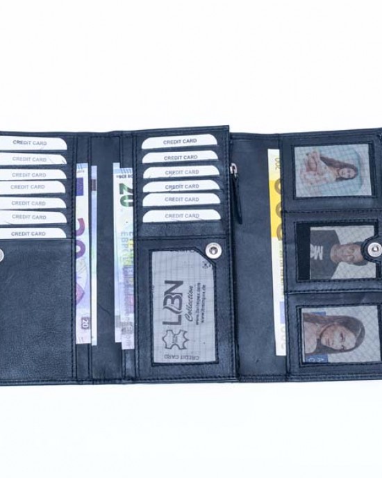 Women's Wallet - Black - 1110 | RFID Protection Women's Wallet - Black - 1110 | RFID Protection